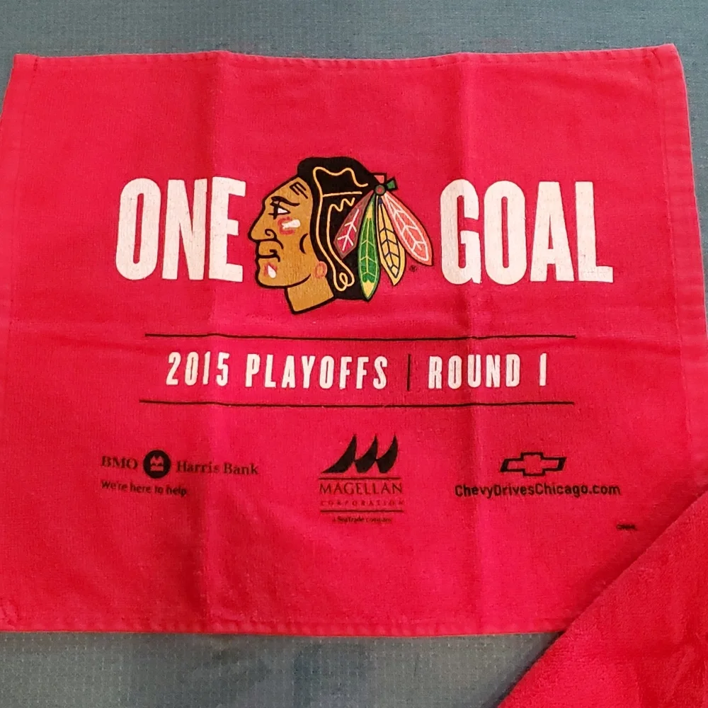 Chicago Blackhawks 2015 Playoffs Round 1 Rally towels set of 2